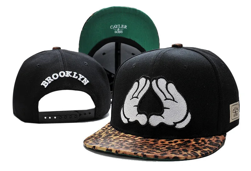 Chapéus snapback estilo hip hop