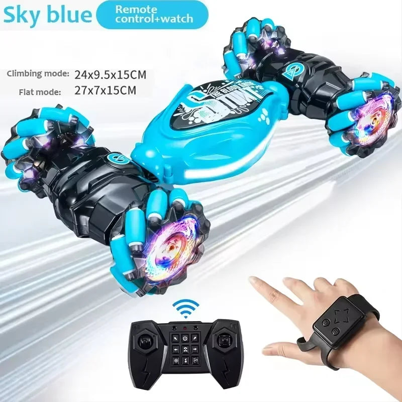 Carro de deriva 4WD RC com luzes LED de música 2.4G