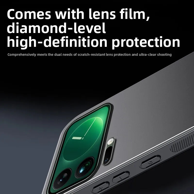 Capa para Xiaomi em metal fosco