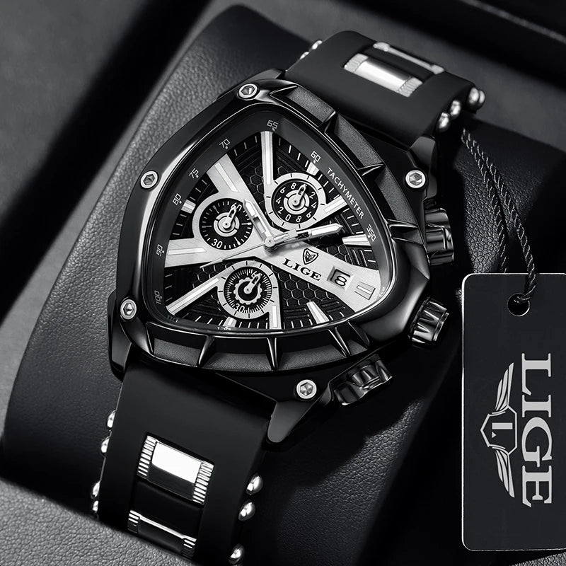 Relógio Masculino LIGE LG89103 — Cronógrafo