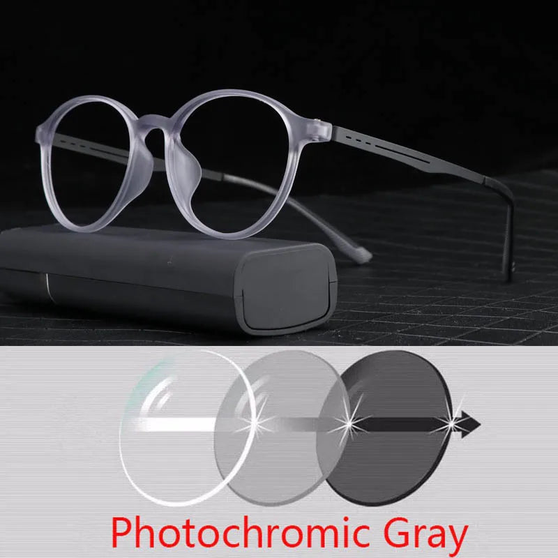 Óculos de miopia redondos vintage