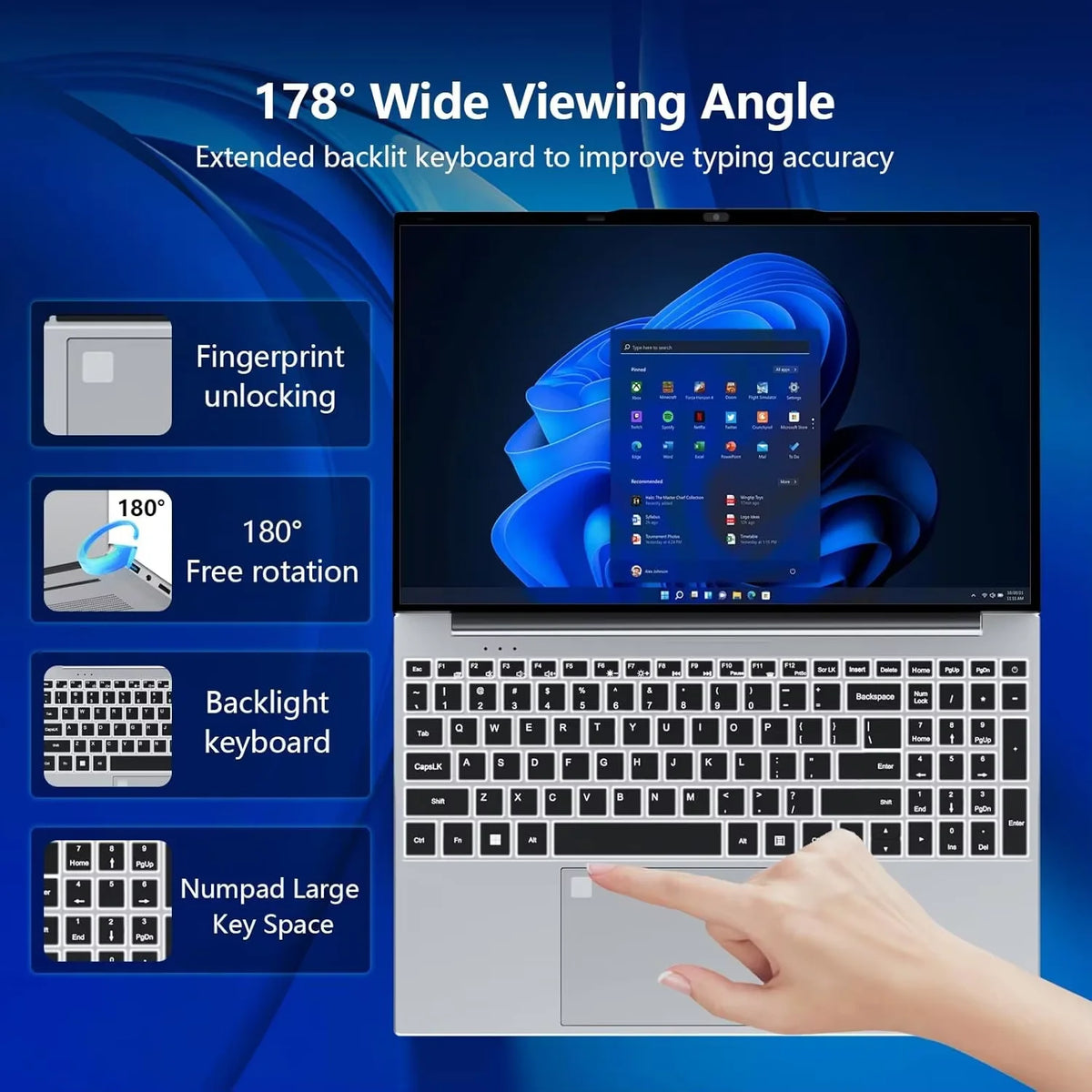 Computador Portátil 15,6″ Intel