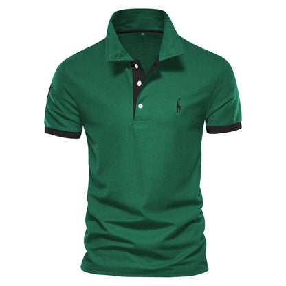 Polo girafa camisa bordado