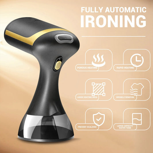 Máquina de engomar a vapor portátil