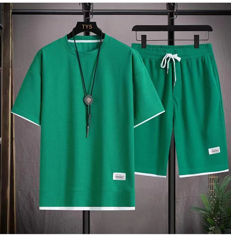 Conjunto Masculino de 2 Peças para Treino, Ginásio e Lazer