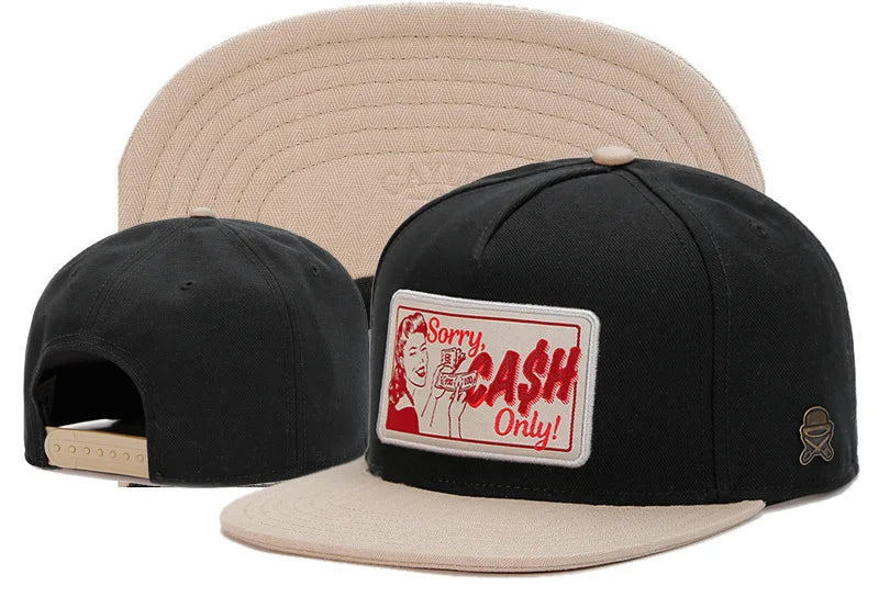 Chapéus snapback estilo hip hop