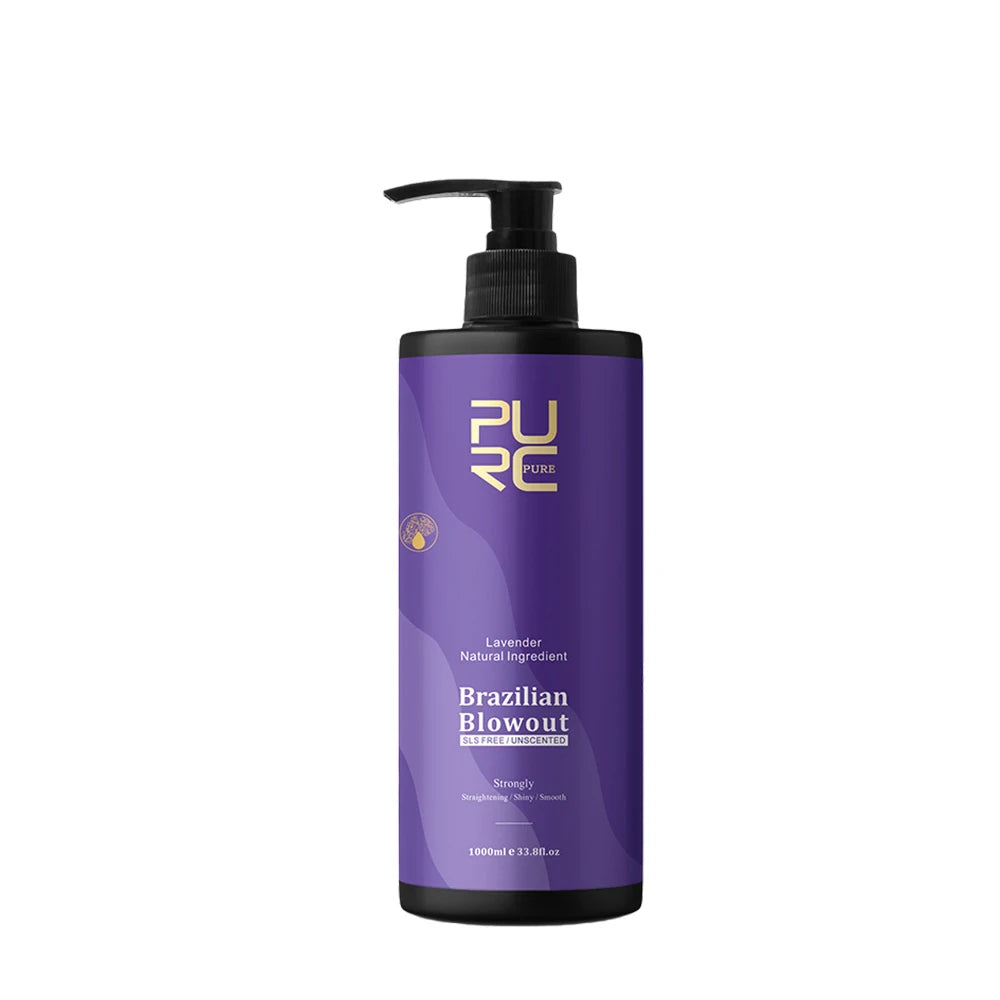 Purc Lavanda 12% Tratamento Alisante com Queratina para Cabelos Cacheados