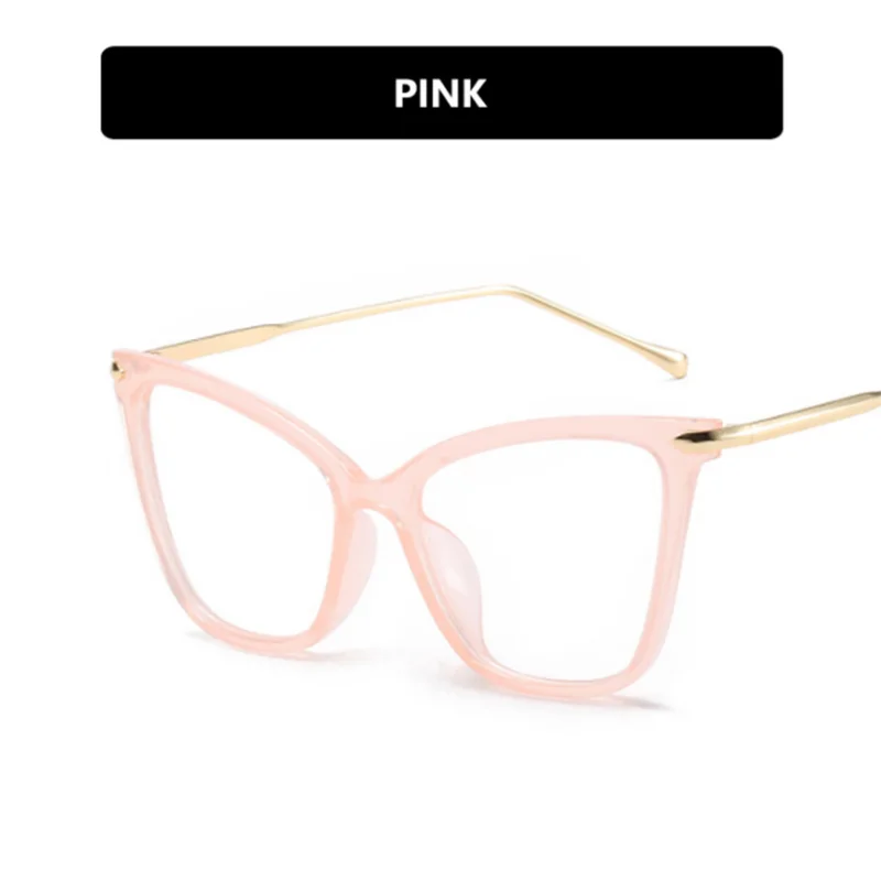 Óculos Olho de gato oversize de miopia