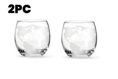 Conjunto criativo de decantador de globo com jarra sem chumbo