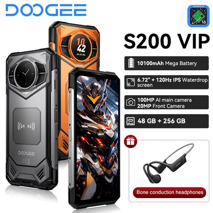 DOOGEE S200 VIP Edition — Smartphone Robusto 5G, 48 GB + 256 GB