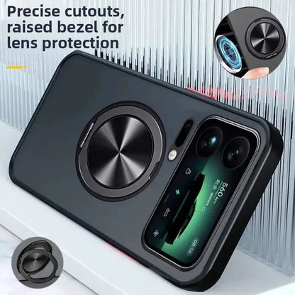 Capa rígida giratória com anel de suporte para Xiaomi