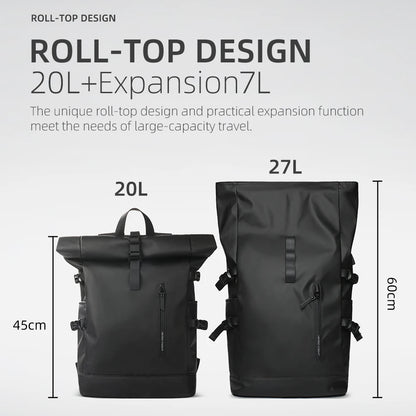Mochila de viagem expansível HK