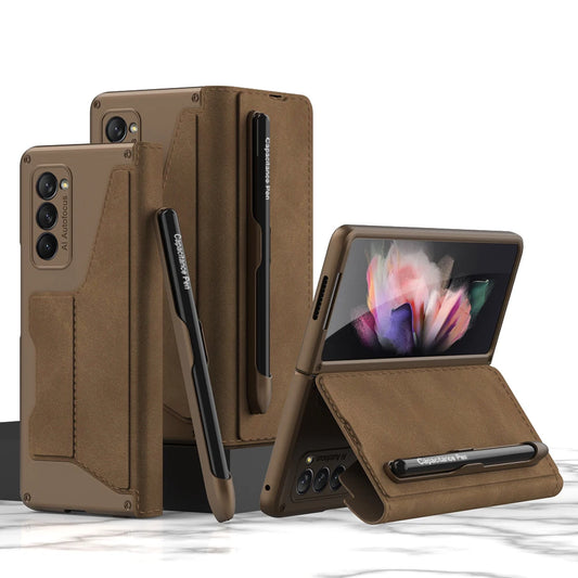 Capas de couro para Samsung Galaxy fold Z