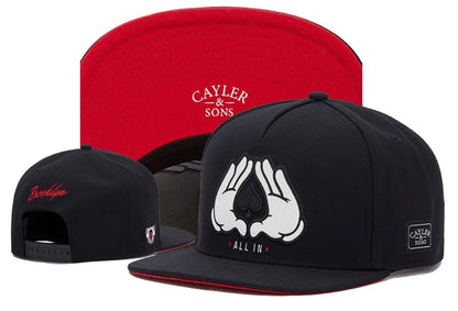 Chapéus snapback estilo hip hop