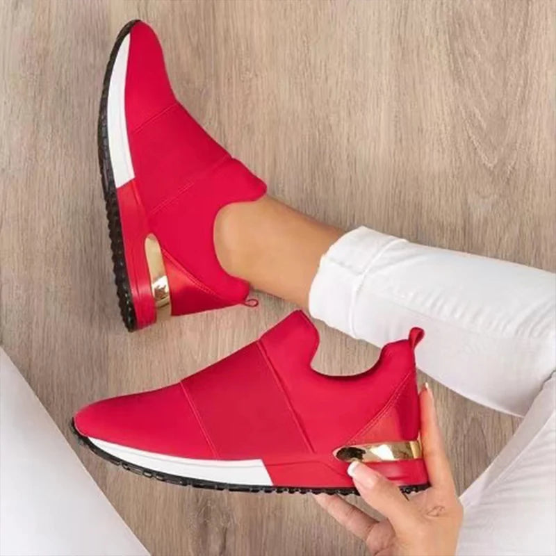 Tênis Feminino Casual de Malha – Leve, Confortável e Respirável