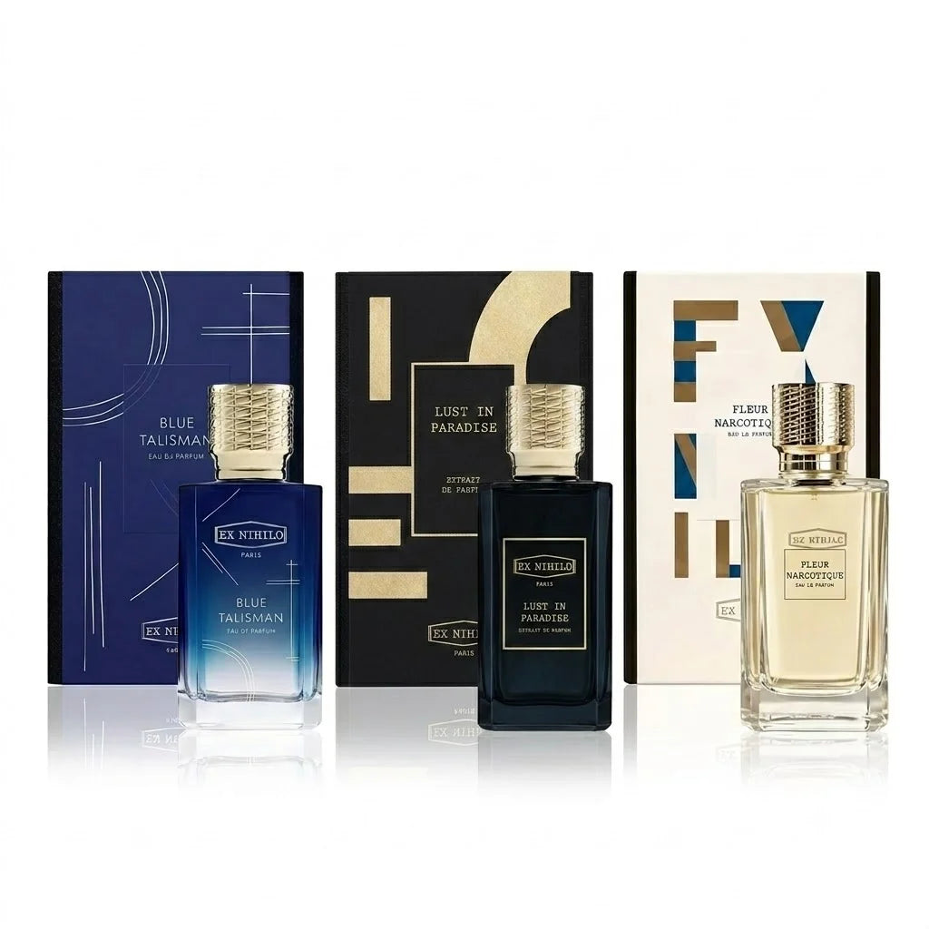 Perfumes EDP 100 ml — Blue Talisman, Lust in Paradise e outros
