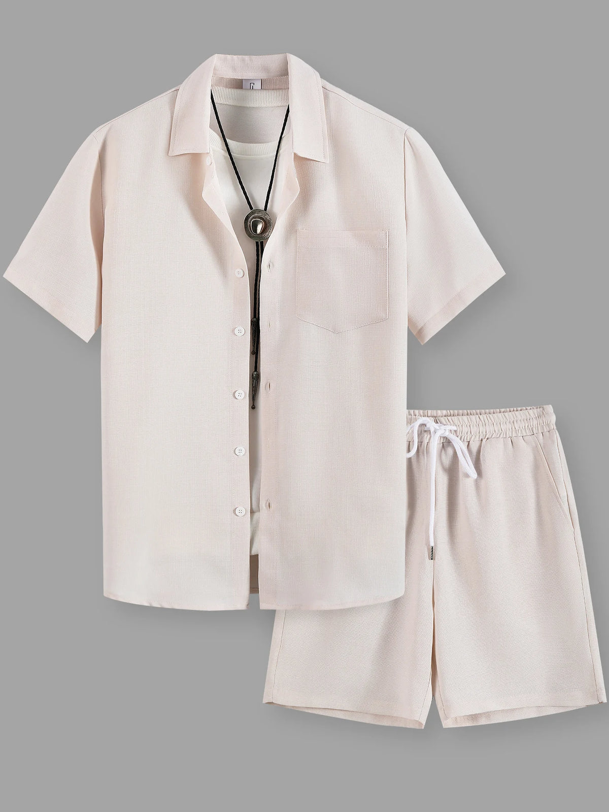 Conjunto Masculino de Camisa e Calções