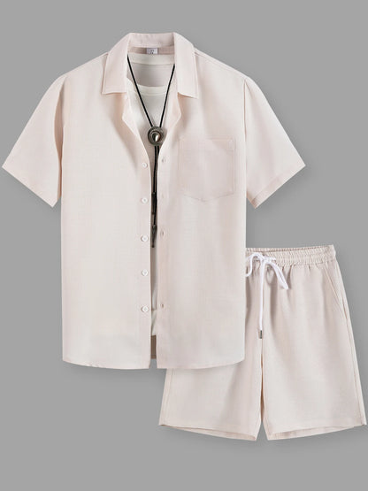 Conjunto Masculino de Camisa e Calções