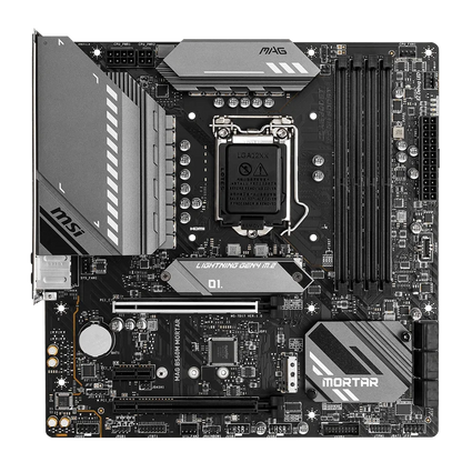 Placa-Mãe MSI MAG B560M MORTAR — Intel B560, LGA 1200, DDR4 e Micro-ATX