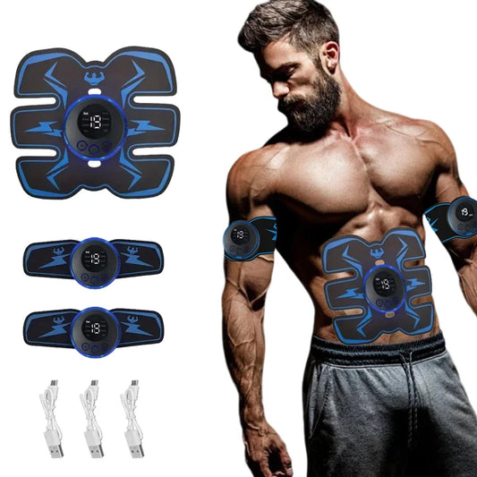Estimulador Muscular EMS Recarregável por USB
