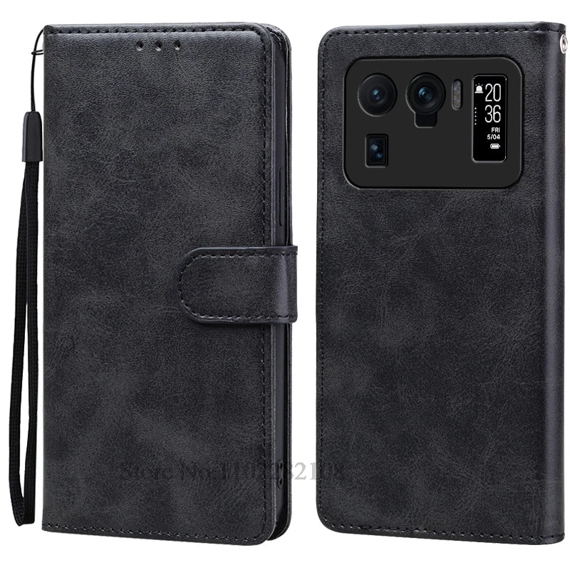 Capa Carteira em PU para Xiaomi Mi 11 Ultra