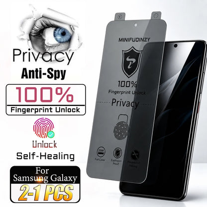 Película de Privacidade Autorreparável para Samsung Galaxy