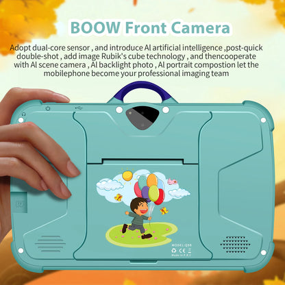 Tablet Infantil BDF 7″ — 4 GB RAM, 64 GB, Wi-Fi e Android 13