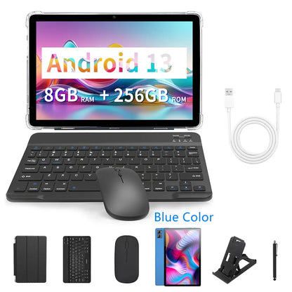 Tablet BDF Y7 10,1″ — 8 GB RAM, 256 GB, 4G/5G, Dual SIM e Android 13