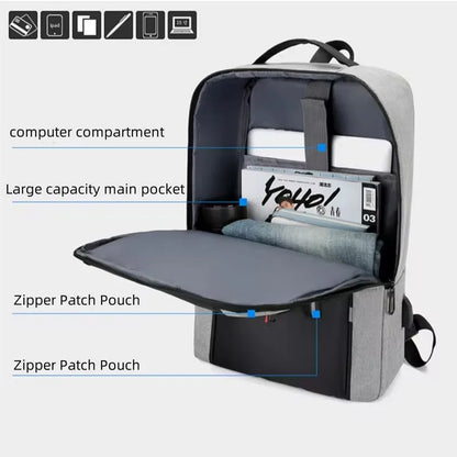 Mochila para Portátil até 15,6″ com Porta USB