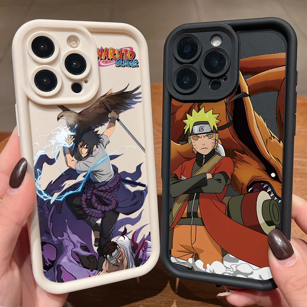 Capa Naruto Sasuke Uchiha para Xiaomi – Proteção e Design Anime