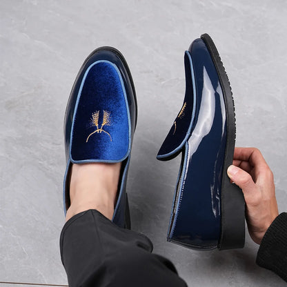 Mocassins Masculinos Formais com Bordado