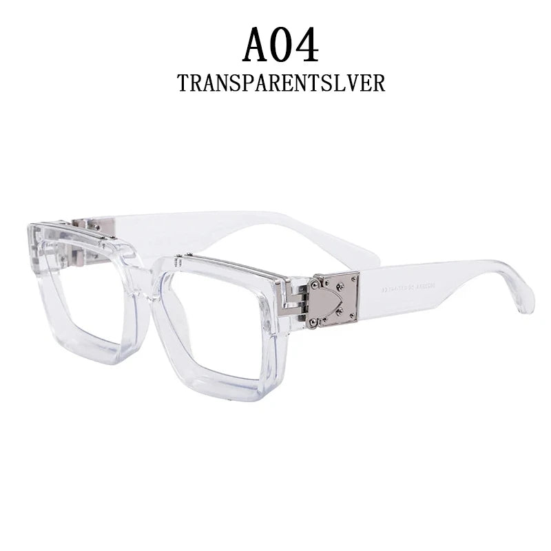 Óculos quadrados vintage