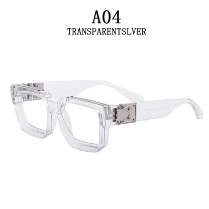 Óculos quadrados vintage