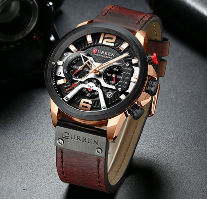 Relógio Masculino Curren 8329 — Cronógrafo