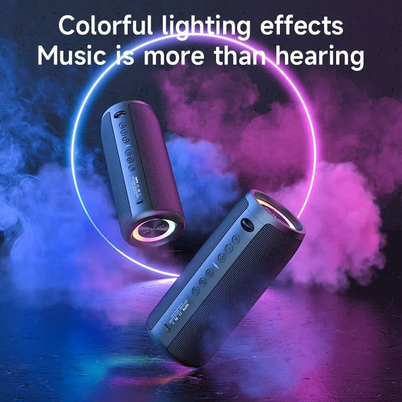 Coluna Bluetooth ZEALOT S51 Pro 40 W com Som Estéreo 3D