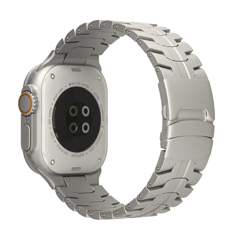 Pulseira de Aço Inoxidável para Apple Watch — 42 a 49 mm