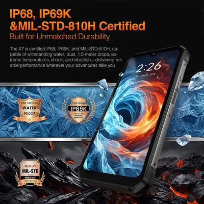 AGM X7 — Smartphone Robusto