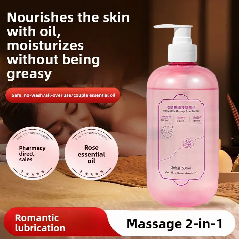 Óleo de Massagem com Rosa 500 ml