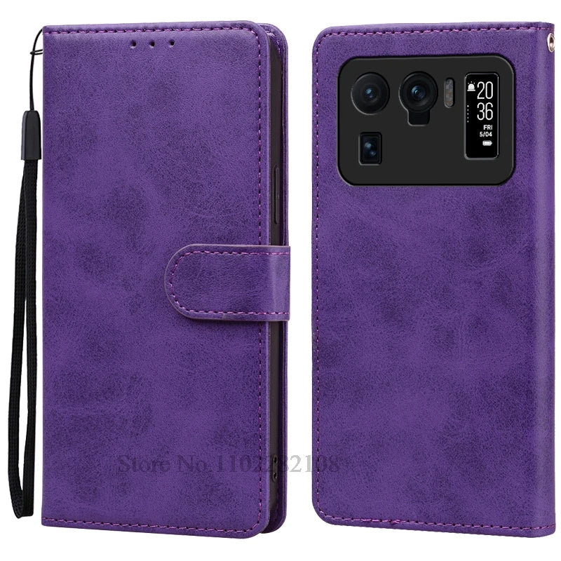 Capa Carteira em PU para Xiaomi Mi 11 Ultra
