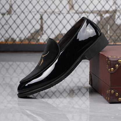 Mocassins Masculinos Formais com Bordado