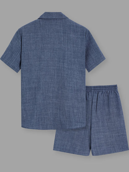 Conjunto Masculino de Camisa e Calções