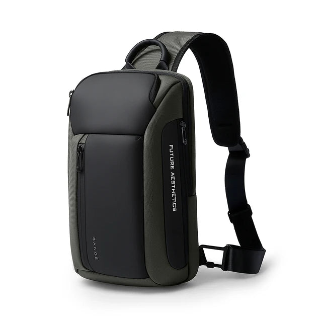 Bolsa impermeável a tiracolo modelo Oxford