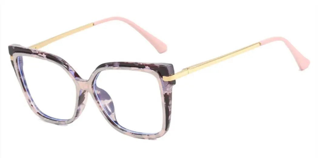 Óculos de leitura femininos com proteção contra a luz azul