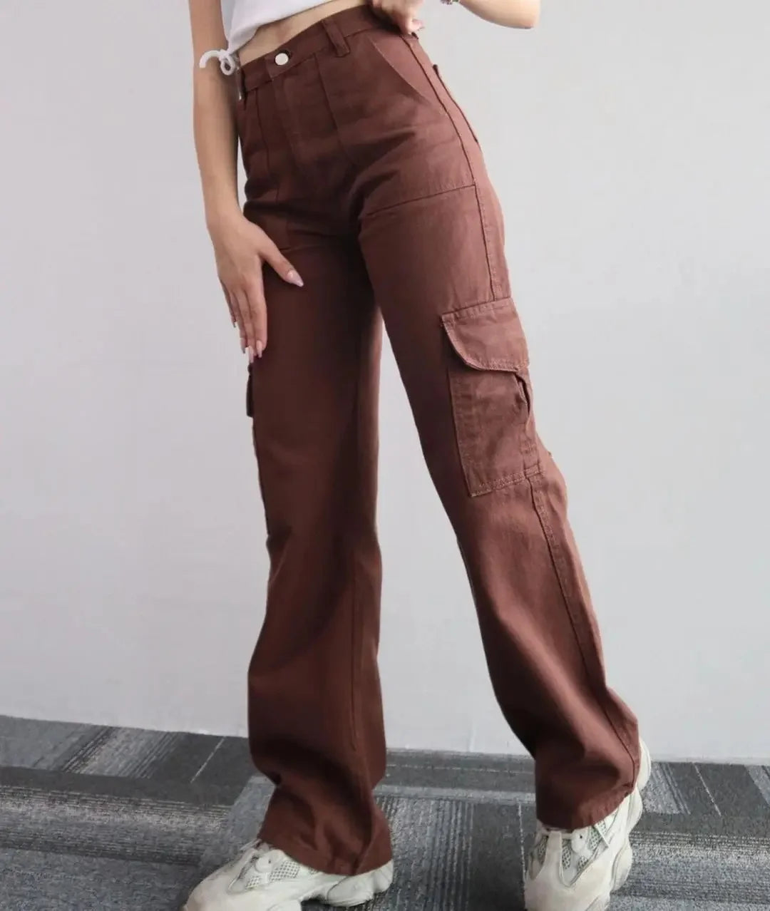 Calça casual versátil Amazon estilo europeu