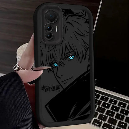 Capa de Silicone Gojo Jujutsu Kaisen para Xiaomi – Proteção e Estilo