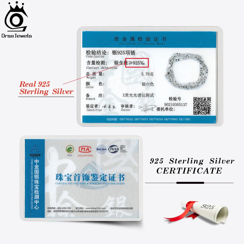 Colar Fígaro de Prata