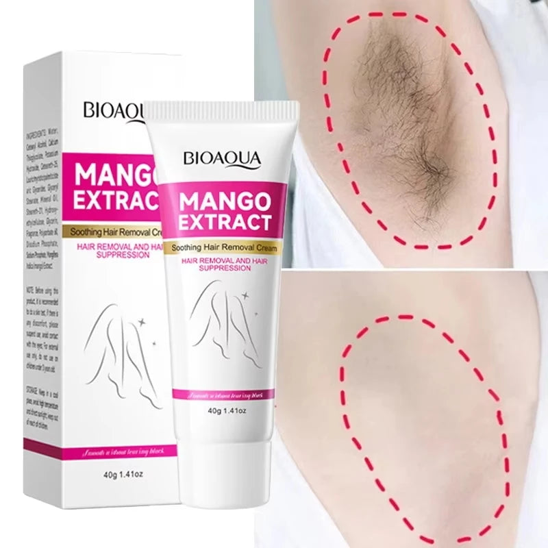 Creme Depilatório para Redução do Crescimento dos Pelos