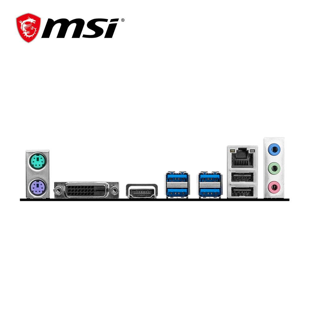 MSI-Placa-mãe Dual-Channel, M.2 SATAIII, USB 3.2, soquete de CPU R9