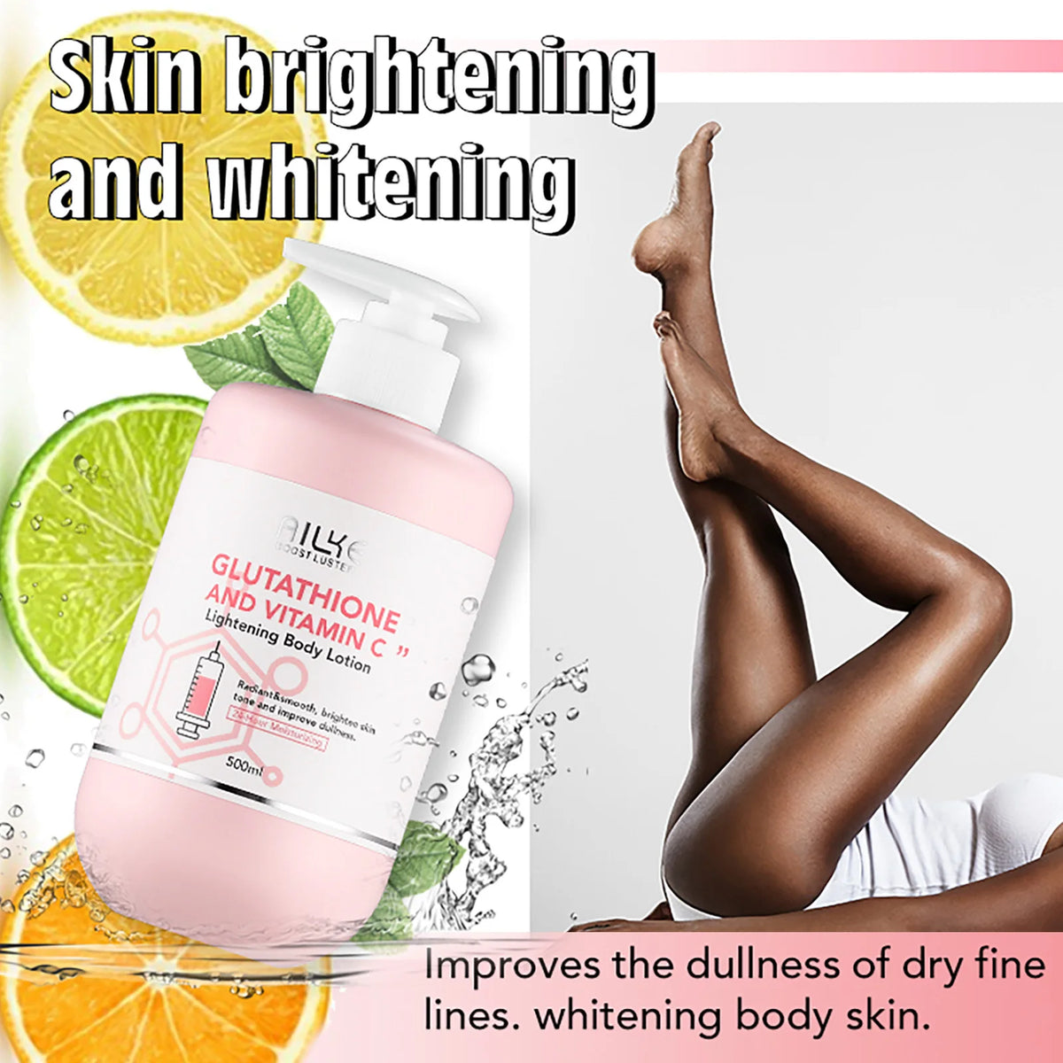 Conjunto de Cuidados de Pele AILKE com Vitamina C