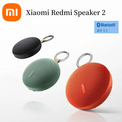 Caixa de Som Original Xiaomi Redmi Speaker 2 Bluetooth 5.3 Portátil para Uso Externo